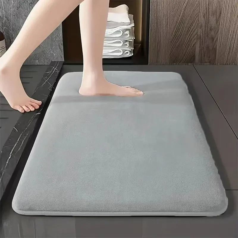 Non Slip Bathroom Mat – Absorbent Quick Drying Floor Mat