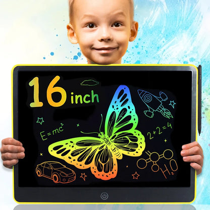LCD Writing Tablet for Kids – Colorful Drawing Board, 4.5–16 Inch