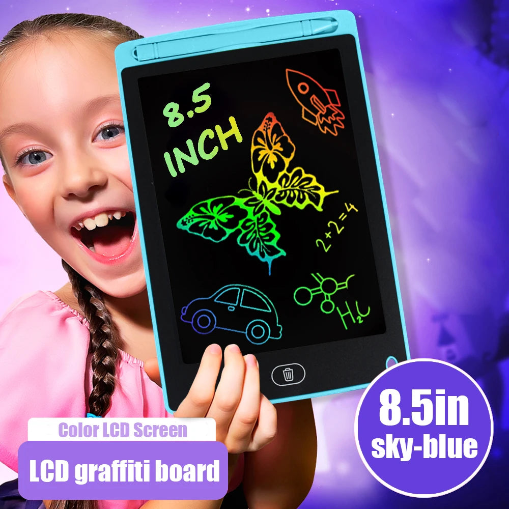 LCD Writing Tablet for Kids – Colorful Drawing Board, 4.5–16 Inch
