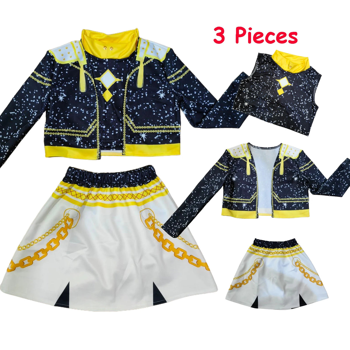 Kids Anime Cosplay Costume – Girls Performance Outfit