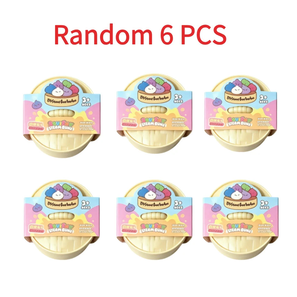 Dumpling Squishy Toy Colorful Slow Rebound Stress Relief