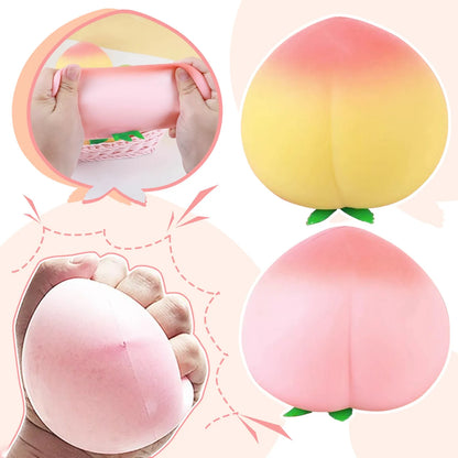 Squishy Fidget Toy – Peach Slow Rising Stress Relief Toy