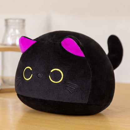 Black Cat Plush Toy – Cute Stuffed Cat Doll