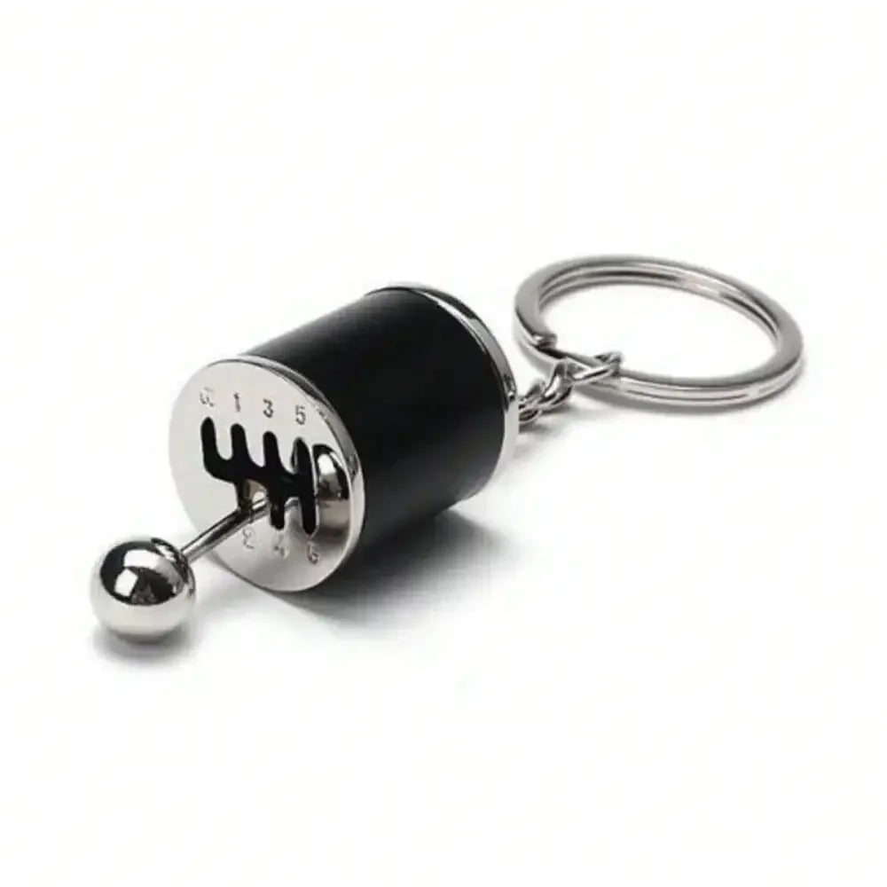 Turbocharger Car Keychain – Metal Gear Shifter Keyring