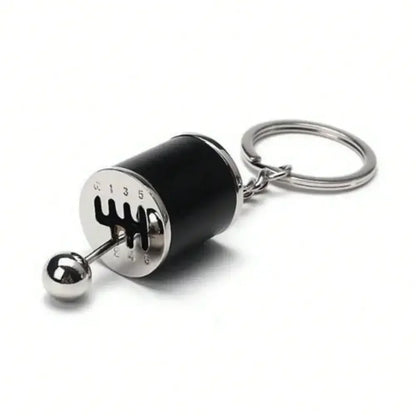 Turbocharger Car Keychain – Metal Gear Shifter Keyring