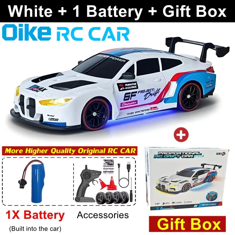 RC Drift Car – 1:24 4WD Remote Control Racing Car
