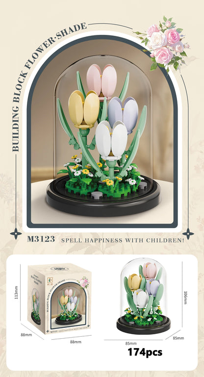 Flower Building Blocks – Bonsai Bouquet Micro Building Set