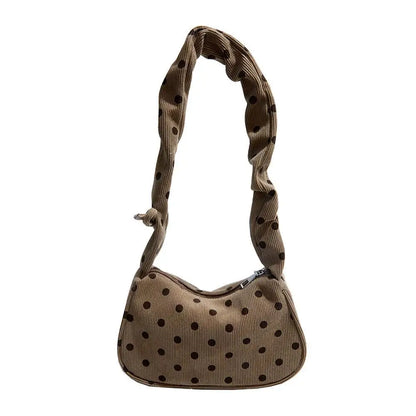 Mini Shoulder Bag for Women – Adjustable Half Moon Crossbody