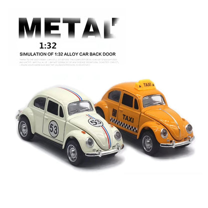 1:32 Diecast Car Model – Metal Pull Back Racing Collectible