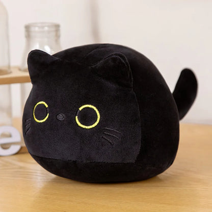 Black Cat Plush Toy – Cute Stuffed Cat Doll