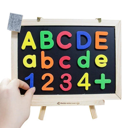Magnetic Alphabet Letters for Toddlers – EVA Learning & Spelling Set