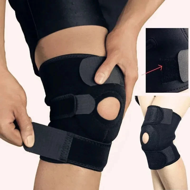 Sports Knee Pads – Adjustable Protective Gear for Cycling & Running