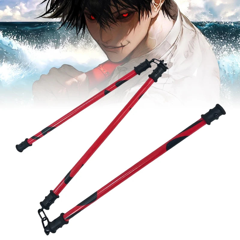 Unbladed Katana Prop – 20-Inch PVC Japanese Cosplay Replica