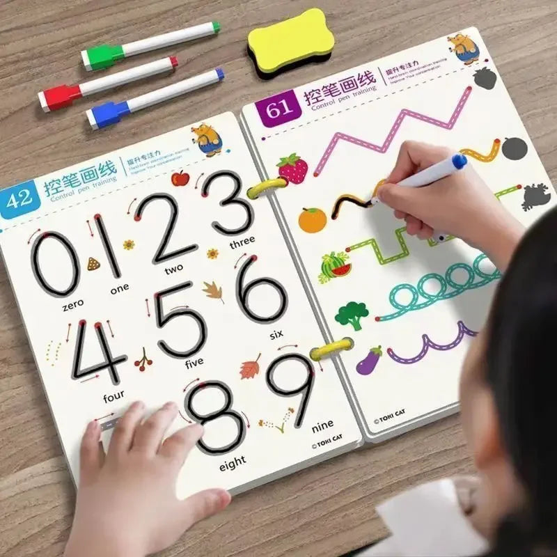 Reusable Workbook for Kids