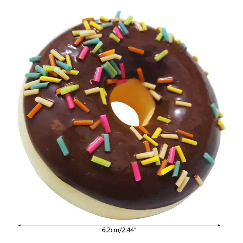 Fake Donut Decoration Artificial Food Display Prop Party Kitchen Decor