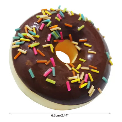 Fake Donut Decoration Artificial Food Display Prop Party Kitchen Decor