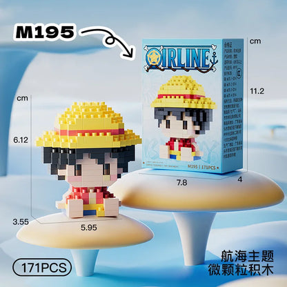 Mini Brick Assembly Model – 3D Building Block Figure