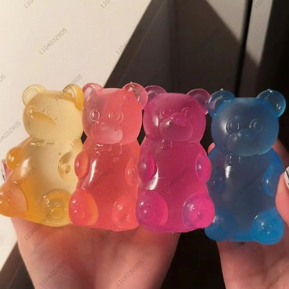 Gummy Bear Fidget Toy – Colorful Squeeze Stress Relief Toy