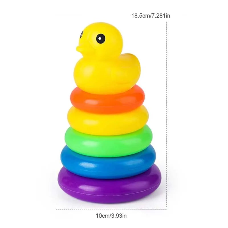 Montessori Rolling Ball Toy Baby Stacking Track Educational Game