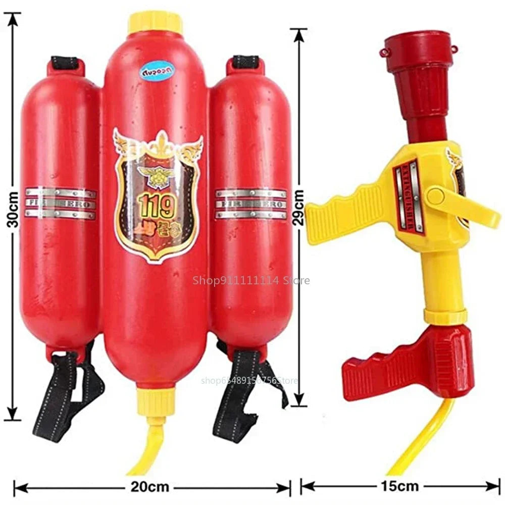 Firefighter Cosplay Costume Kids Uniform Set – Party Dress-Up