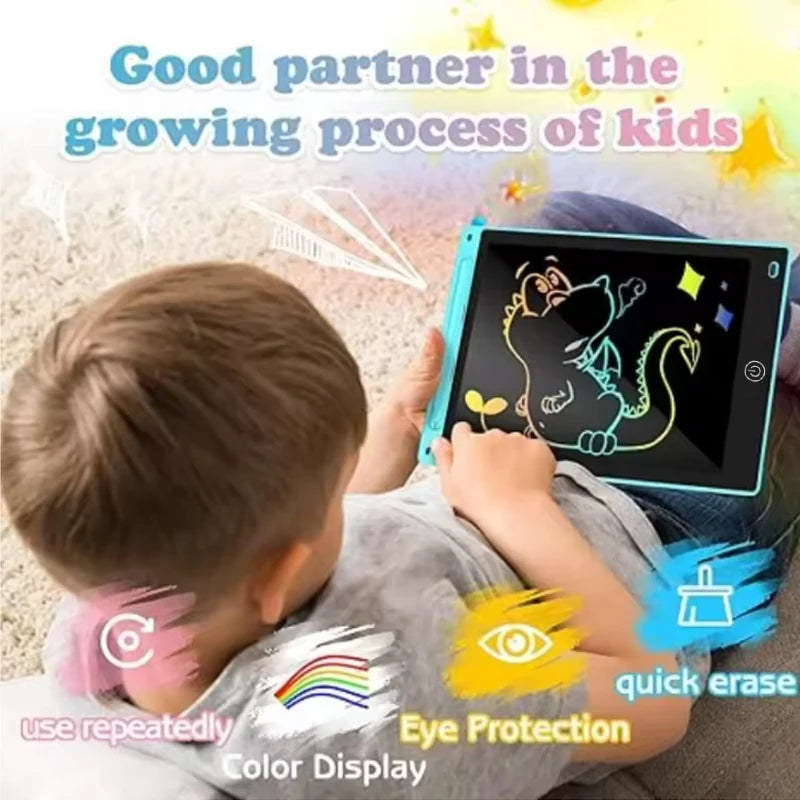 10 Inch LCD Writing Tablet for Kids – Colorful Drawing Board