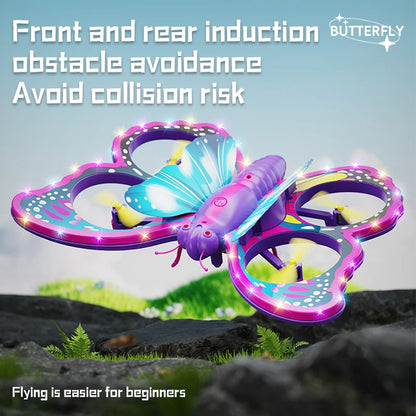Glitter Butterfly Remote Control Drone with Gravity Sensing