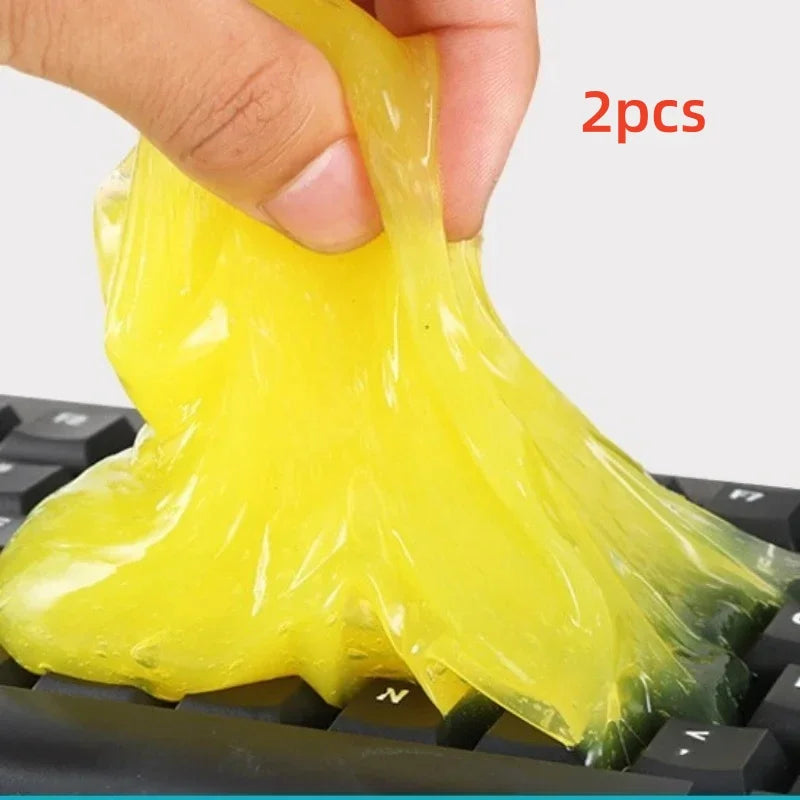 NewAuto Car Cleaning Pad Glue Powder Cleaner Magic Cleaner Dust Remover Gel Home Computer Keyboard Clean Tool Car Cleaning