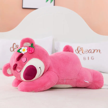 Strawberry Bear Plush – 30cm Cute Stuffed Pillow Toy