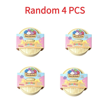 Dumpling Squishy Toy Colorful Slow Rebound Stress Relief