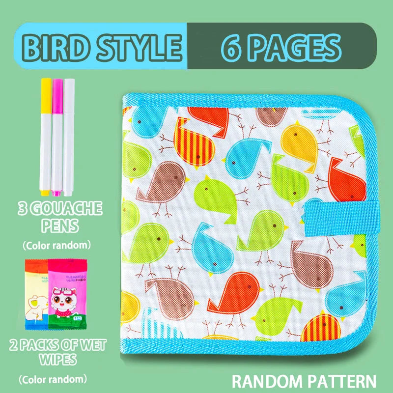 Reusable Doodle Book for Kids