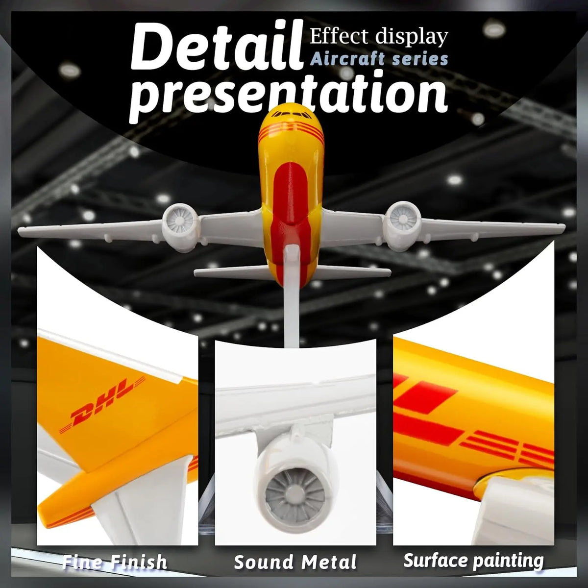 1/400 Scale Aircraft Model – 16cm Diecast Plane with Base