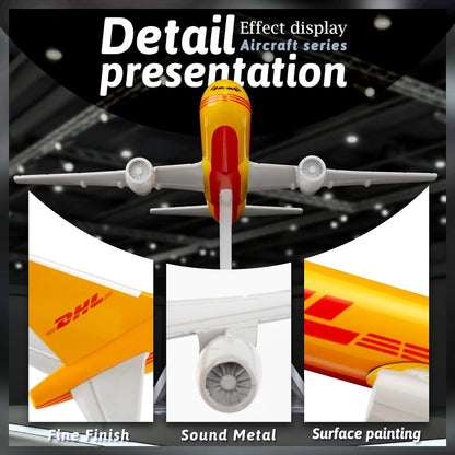 1/400 Scale Aircraft Model – 16cm Diecast Plane with Base