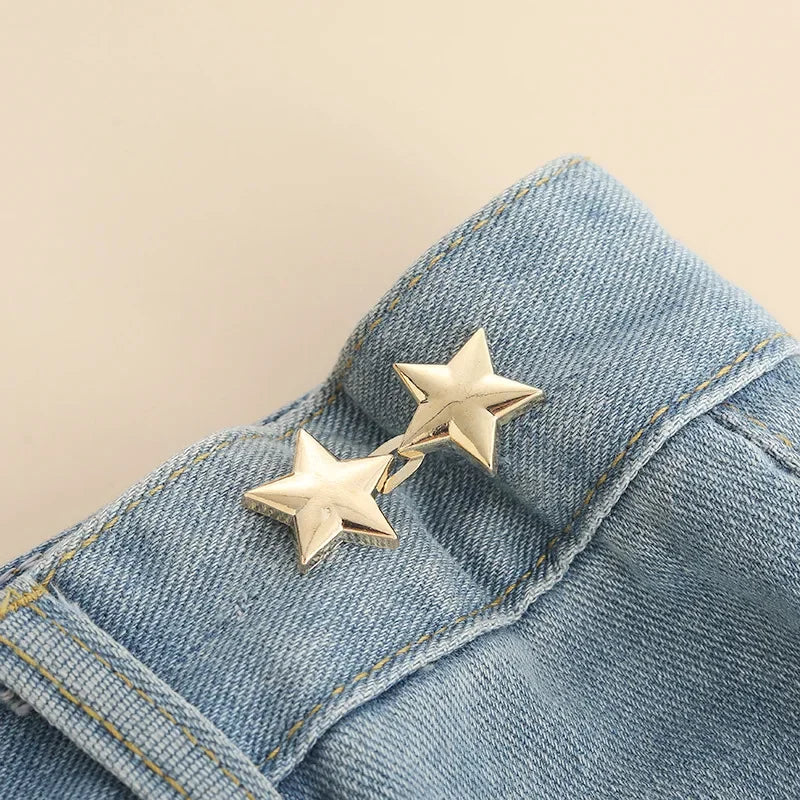 Jeans Waist Adjuster Metal Button Extender Pants Tightener 30mm