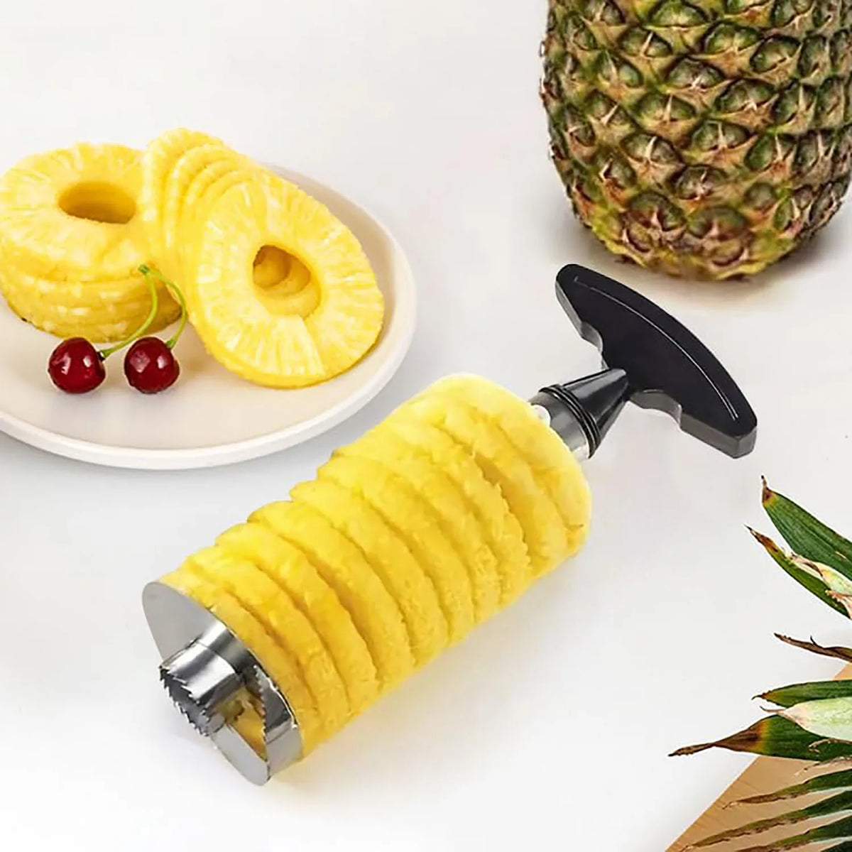 Pineapple Slicer, Stainless Steel Pineapple Corer & Cutter Tool