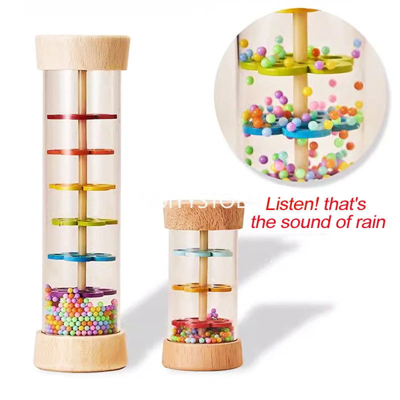 Wooden Rainmaker Toy