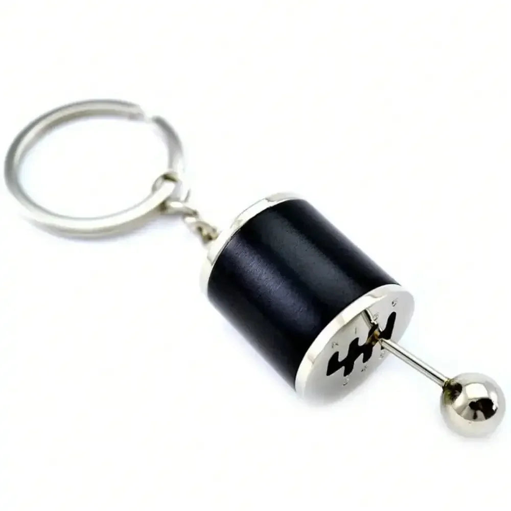 Turbocharger Car Keychain – Metal Gear Shifter Keyring