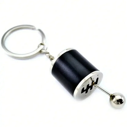 Turbocharger Car Keychain – Metal Gear Shifter Keyring