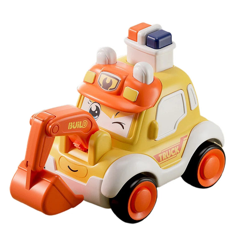 Press and Go Toy Cars for Toddlers – Mini Emergency Vehicles