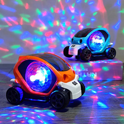 Electric Toy Car – Music, Lights & Steering Action for Kids
