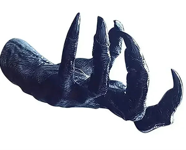 Gothic Hand Wall Hanger – Resin Witch Statue & Wall Decor
