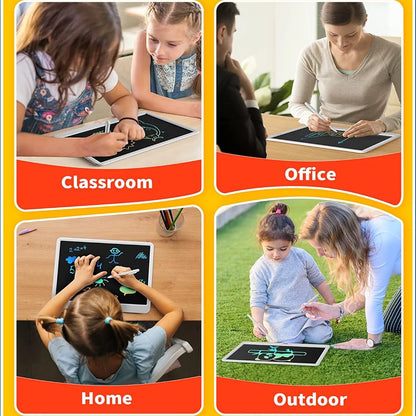 LCD Writing Tablet – Kids Drawing & Doodle Board with Stylus