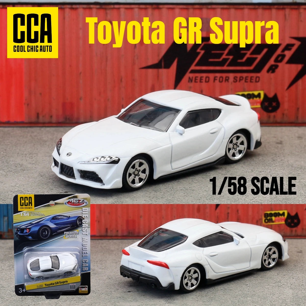1/64 Diecast Car Model – Detailed Collectible for Display