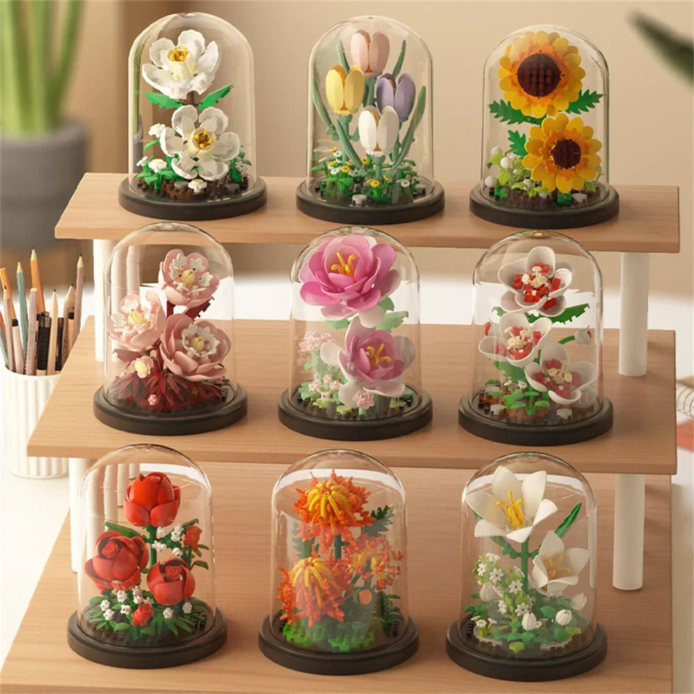 Flower Building Blocks – Bonsai Bouquet Micro Building Set