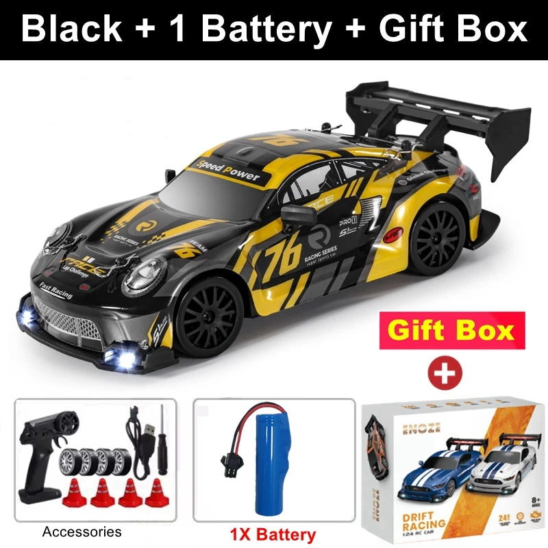 RC Drift Car – 1:24 4WD Remote Control Racing Vehicle