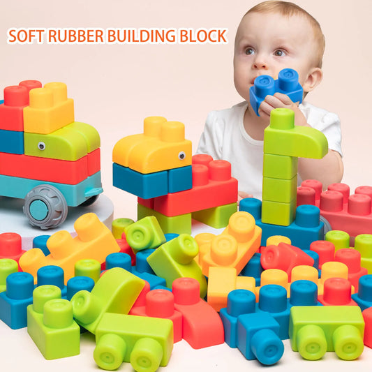 Soft Building Blocks – Large Educational Construction Toy for Kids