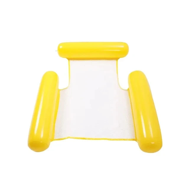 Summer Swim Inflatable Floating Water Mattresses Hammock Stripe Lounge Chairs Pool Water Sports Toys Floating Mat Pool Toys Kids