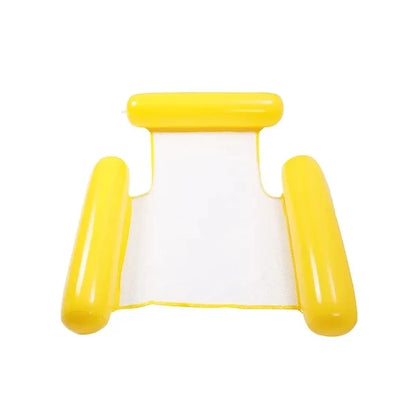 Summer Swim Inflatable Floating Water Mattresses Hammock Stripe Lounge Chairs Pool Water Sports Toys Floating Mat Pool Toys Kids