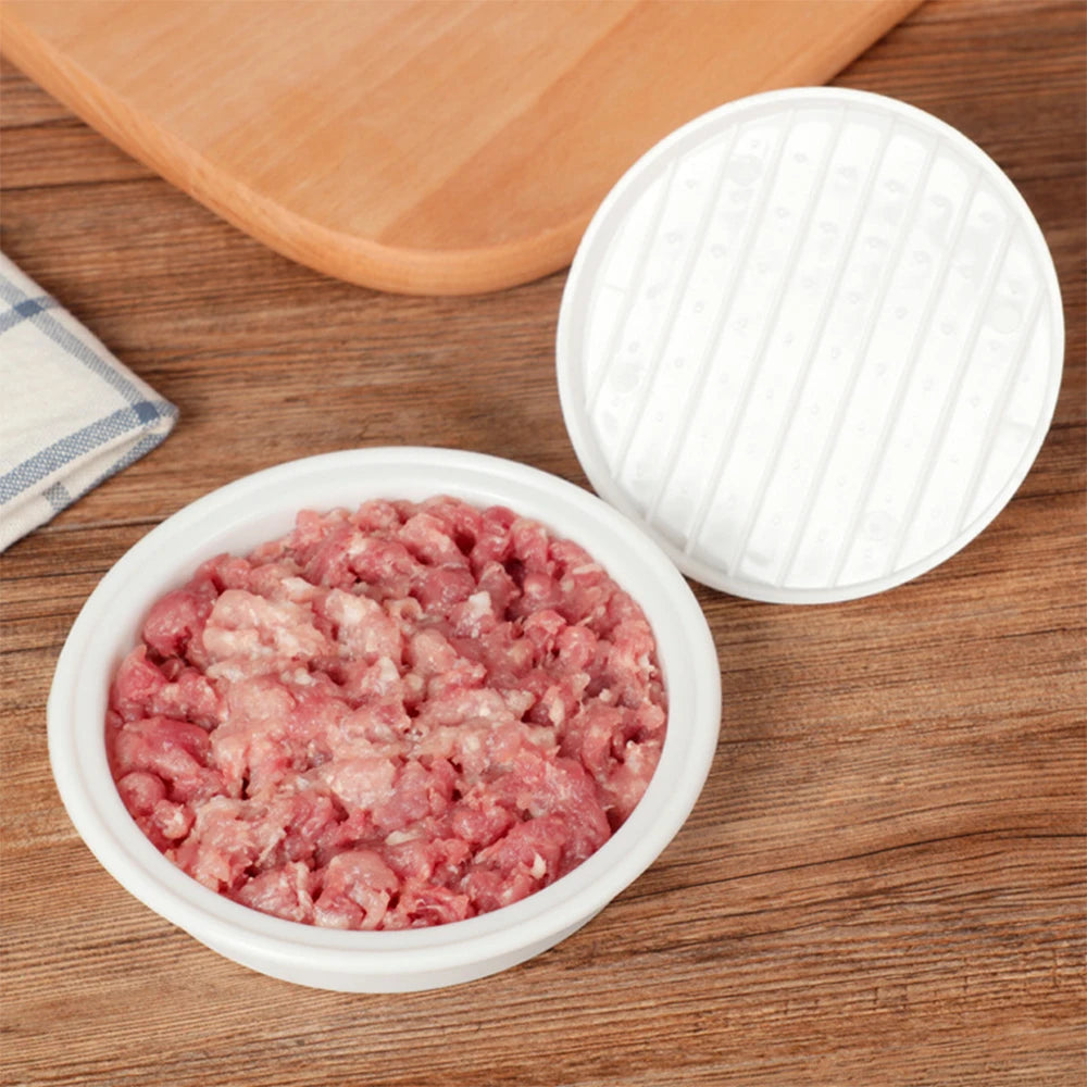 Hamburger Patty Press – Plastic Stuffed Burger Maker