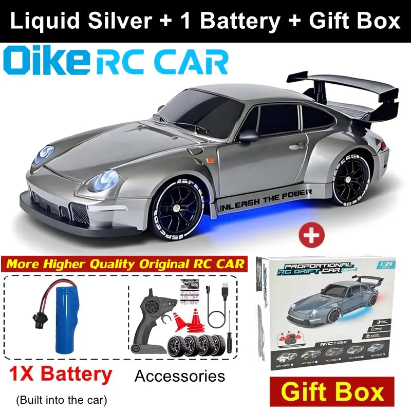 RC Drift Car – 1:24 4WD Remote Control Racing Car