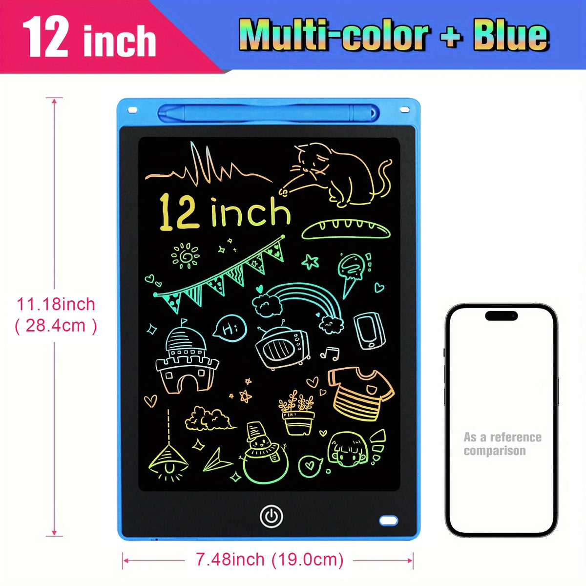 12 Inch LCD Writing Tablet – Electronic Drawing & Writing Board